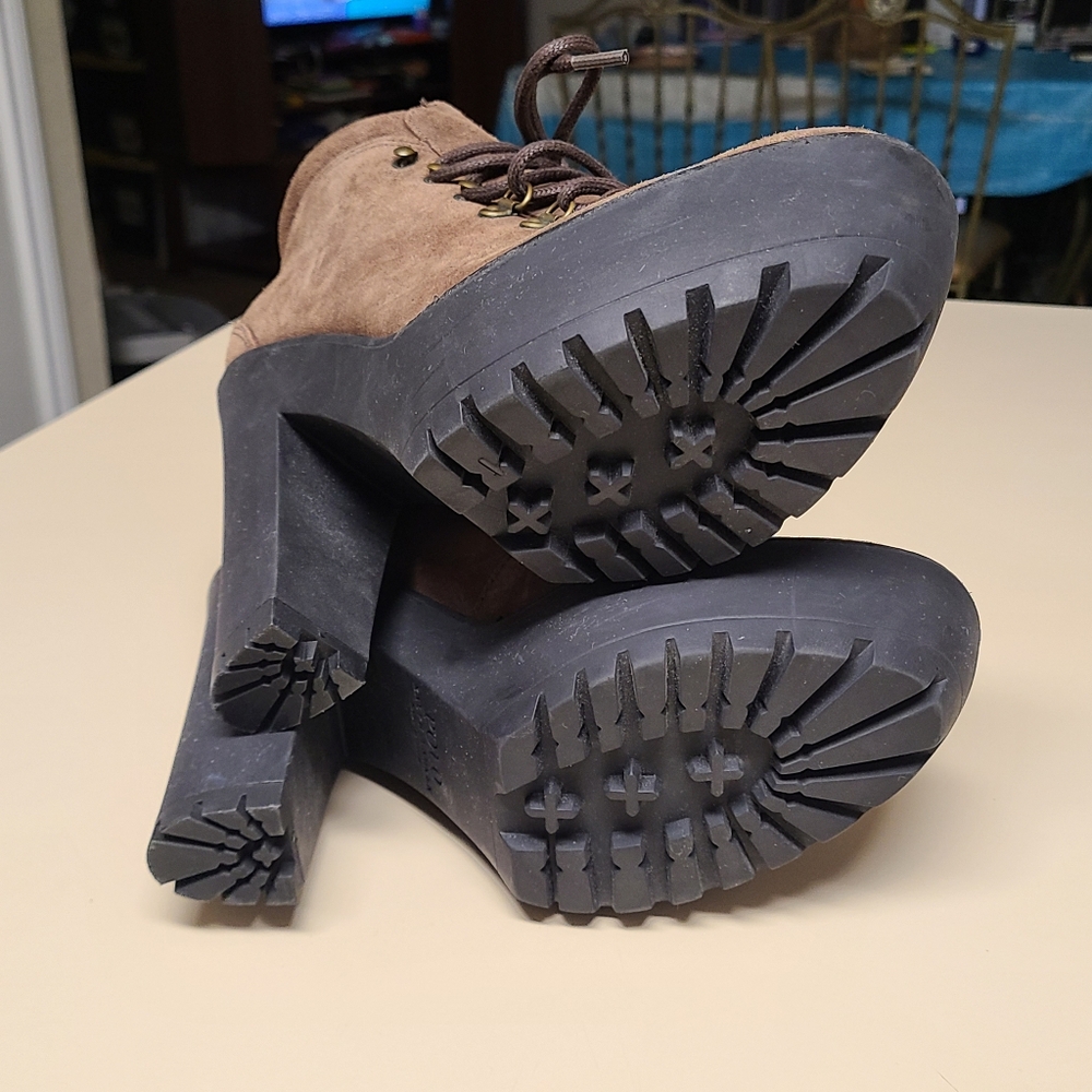Polo Ralph Lauren Helene Chunky platform boots size 39 - Picture 10 of 13